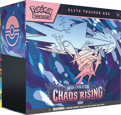 Pokemon Mega Evolution 4 Chaos Rising Elite Trainer Box