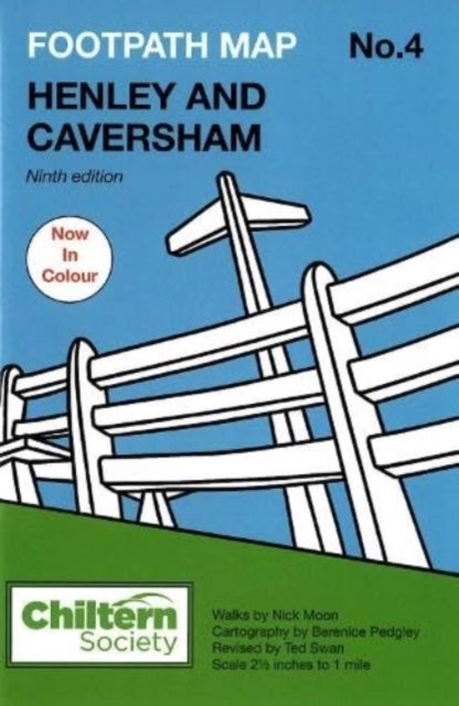 Footpath Map No. 4 Henley and Caversham - Ninth Edition - In Colour