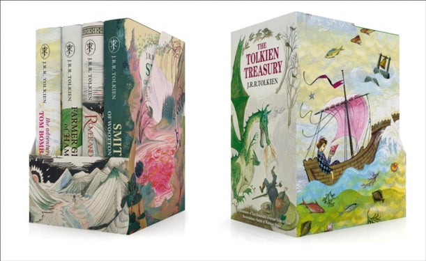 The Tolkien Treasury - Roverandom, Farmer Giles of Ham, the Adventures of Tom Bombadil, Smith of Wootton Major