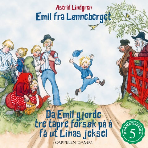 Da Emil gjorde tre tapre forsøk på å få ut Linas jeksel - - og etterpå malte lille Ida knallblå
