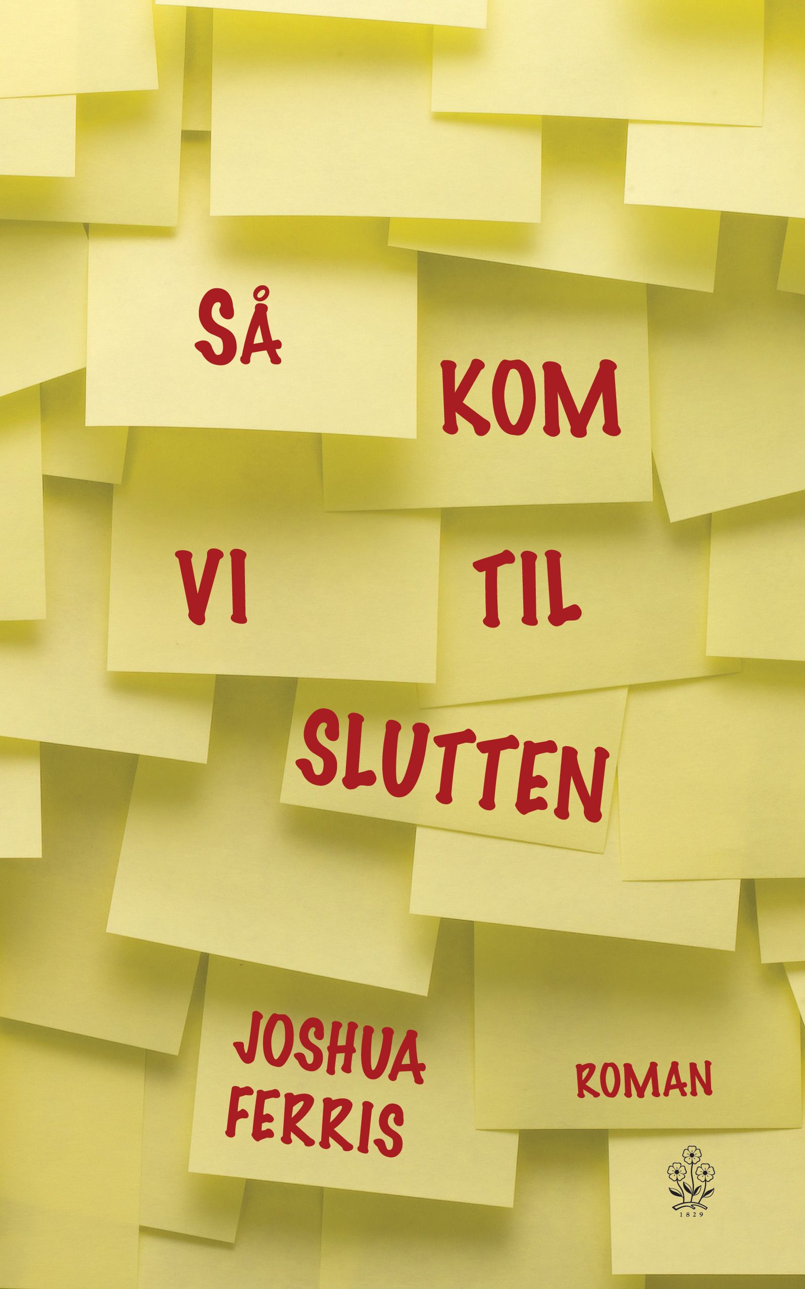 Så kom vi til slutten