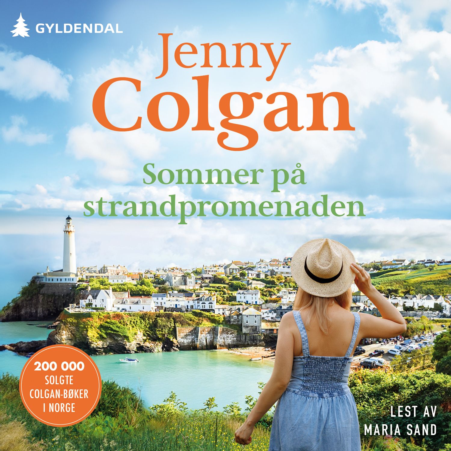 Sommer på strandpromenaden