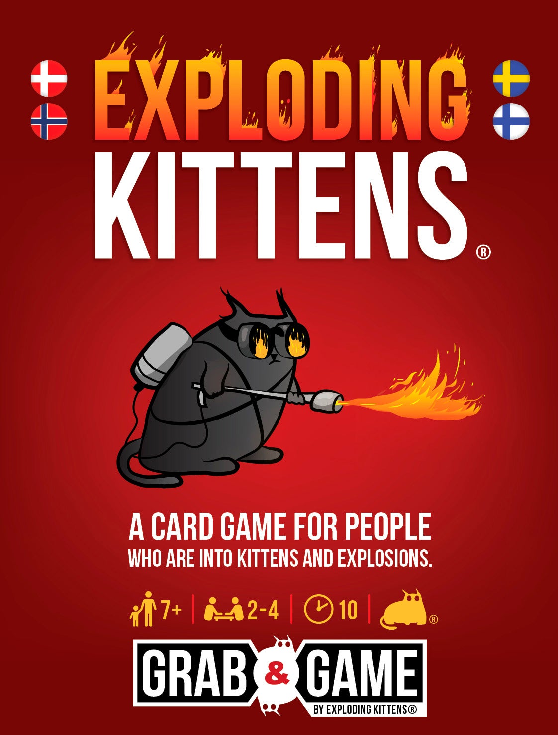 Spill Exploding Kittens Grab Game