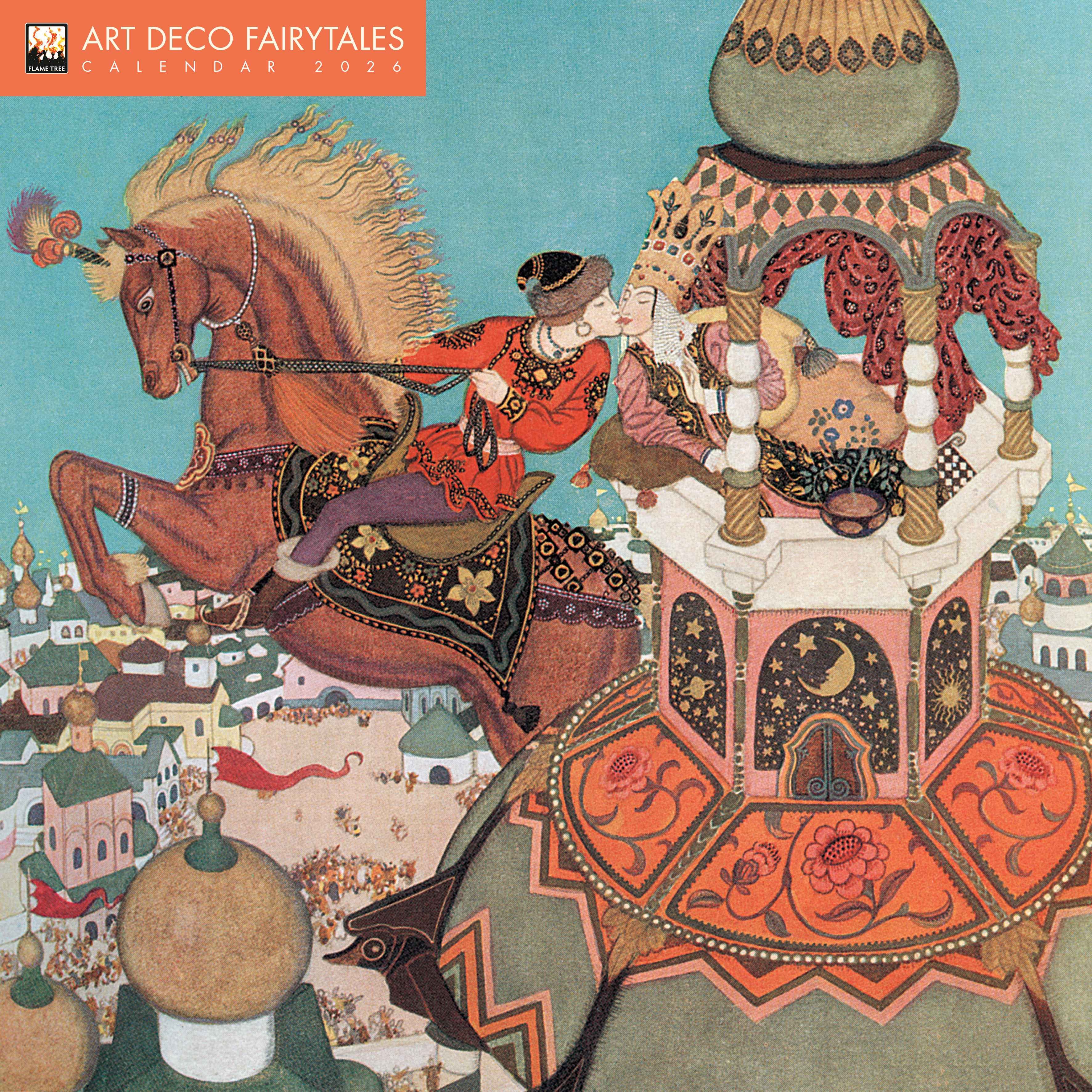 Kalender 2026 30x30 Art Deco Fairytales