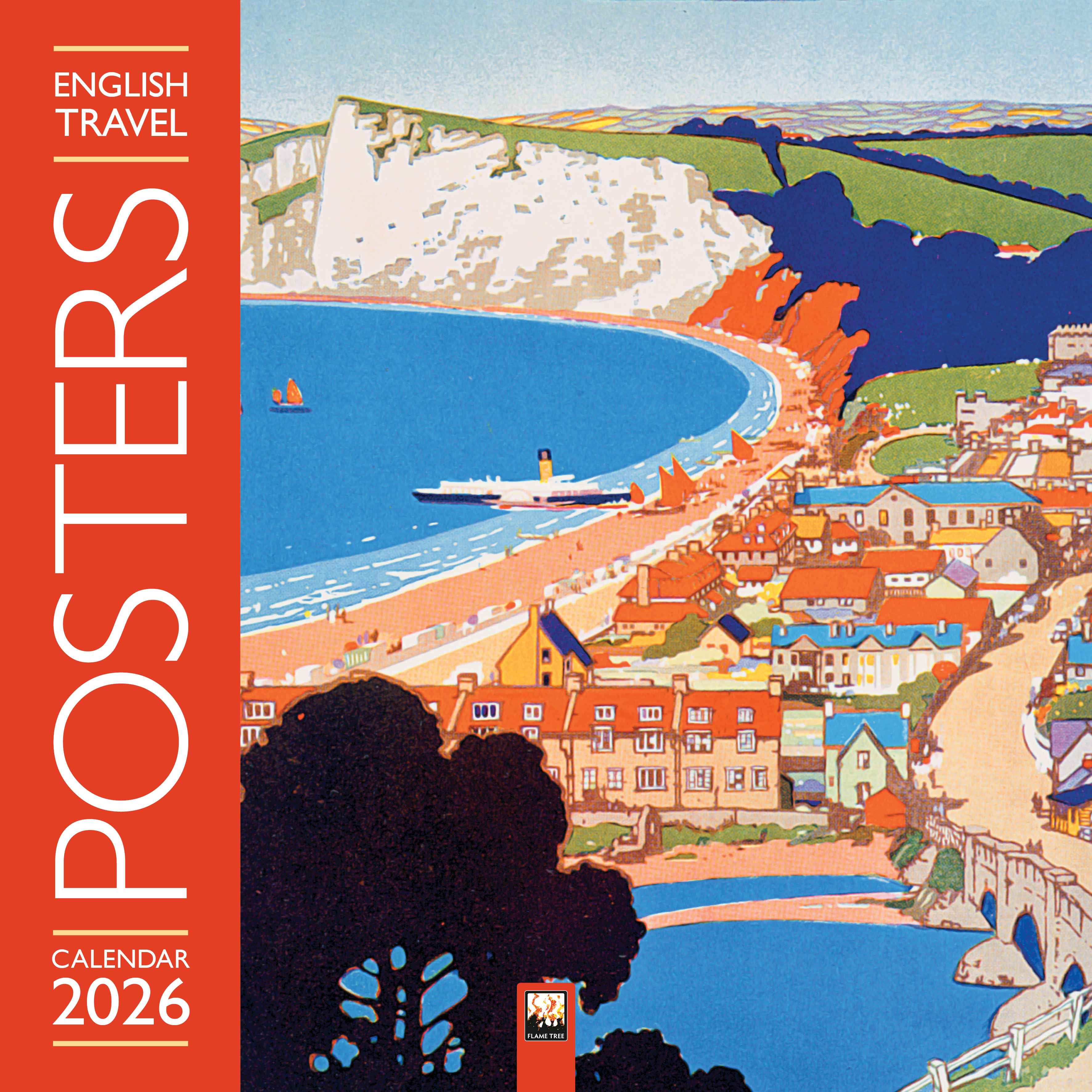 Kalender 2026 30x30 Travel Posters