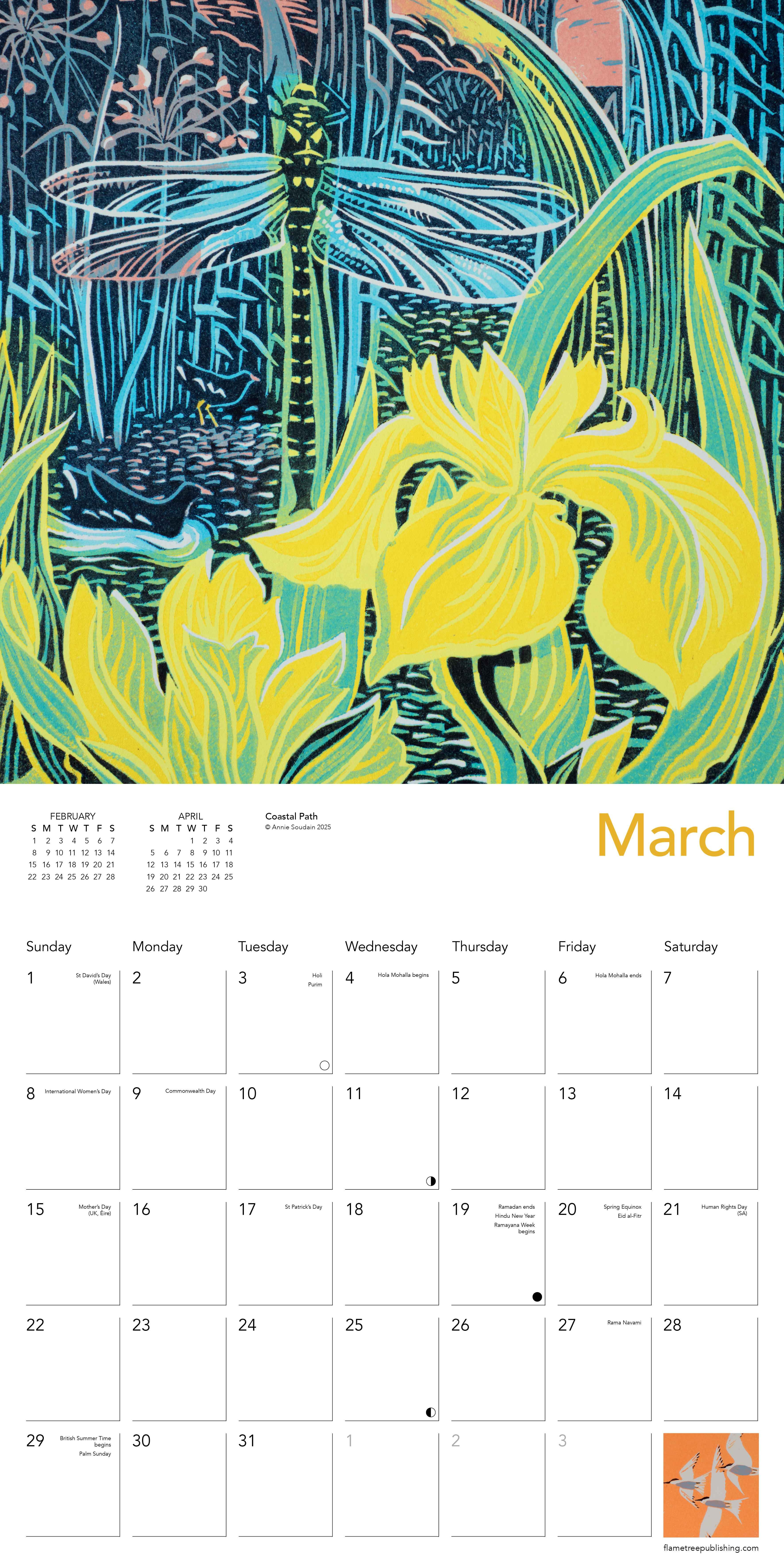 Kalender 2026 30x30 Annie Soudain