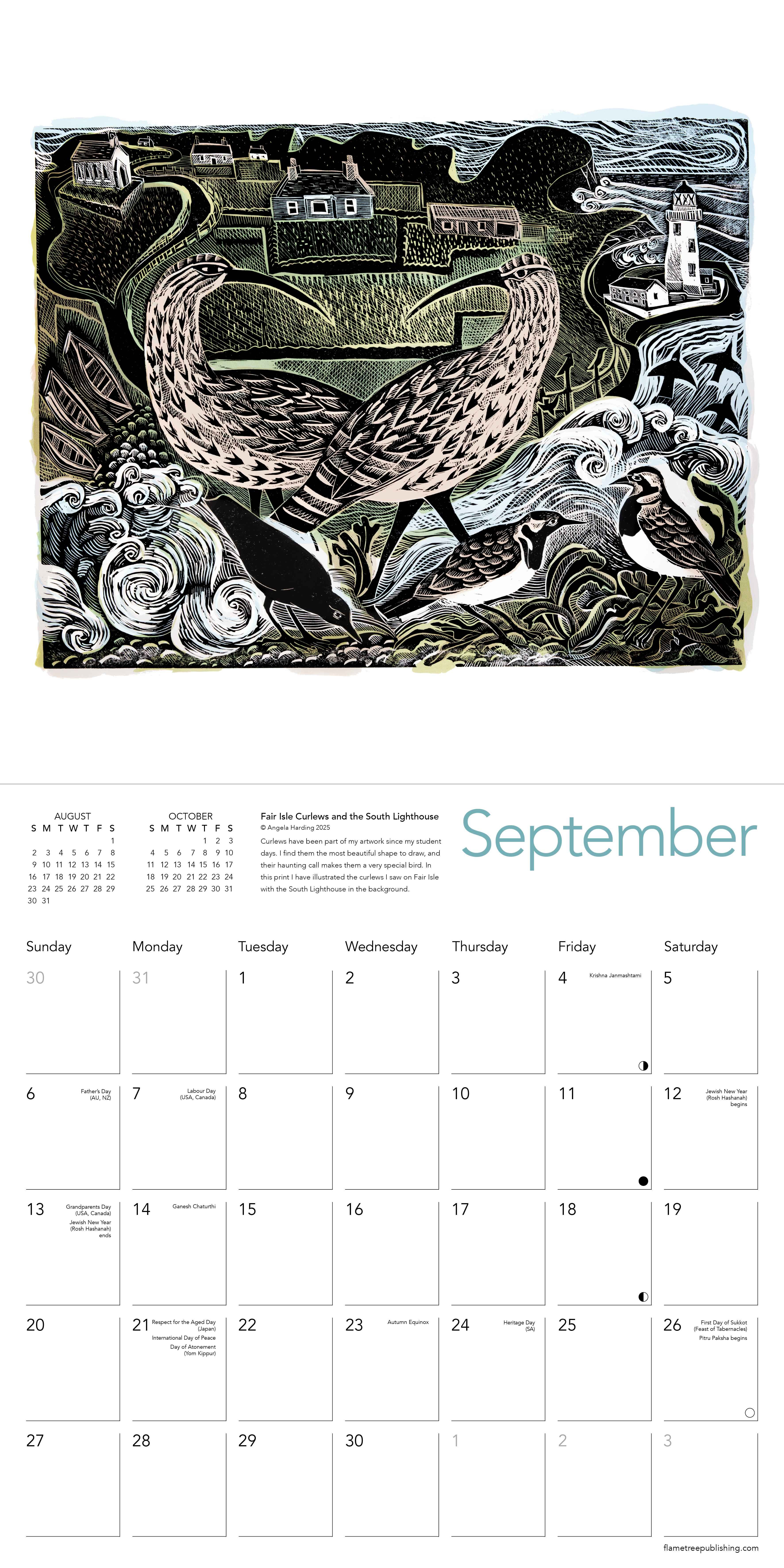 Kalender 2026 30x30 Angela Harding