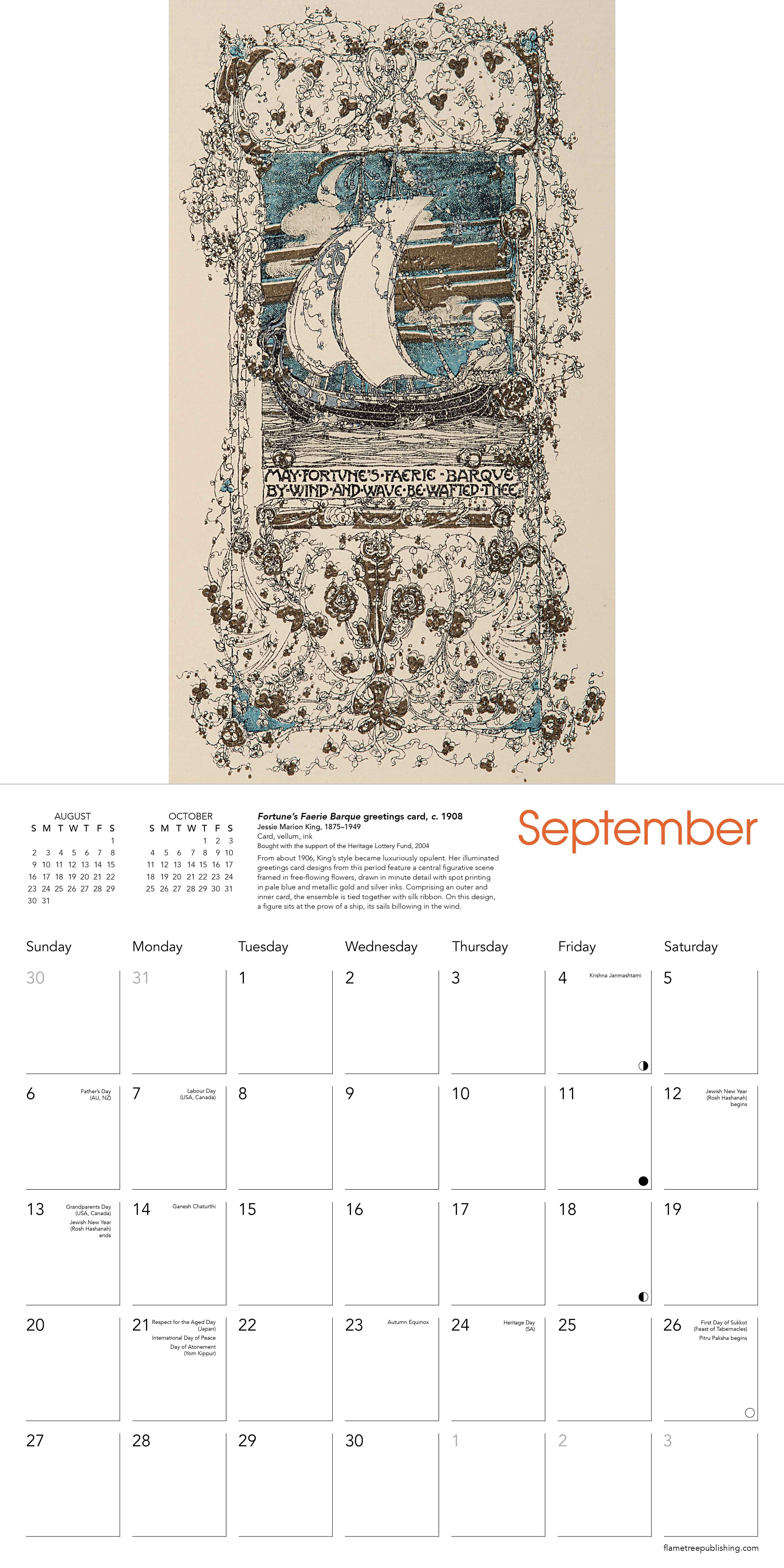 Kalender 2026 30x30 Scottish Arts