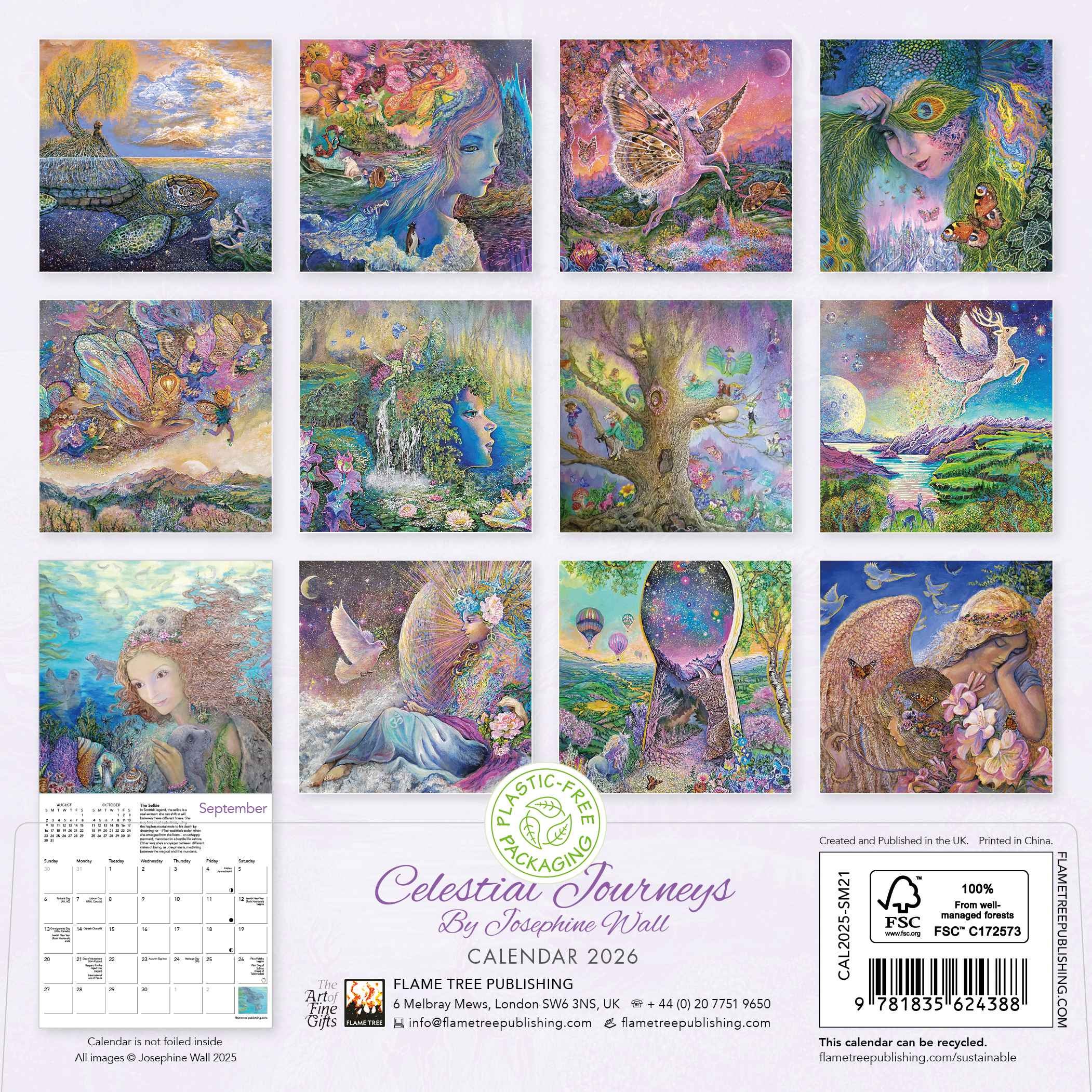 Kalender 2026 18x18 Celestial Journeys