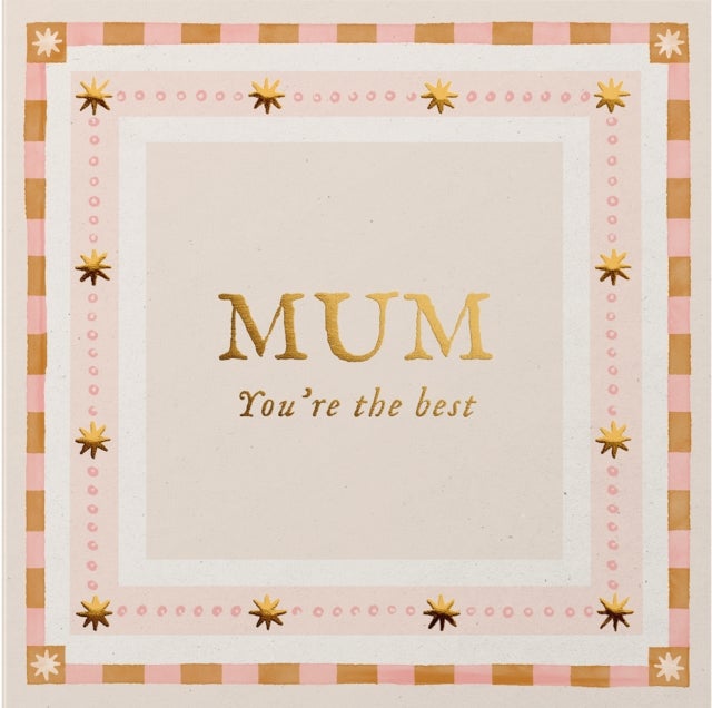 Mum, You're the Best - Fill-in-the-Blank Keepsake Book That Can Be Sent as a Card