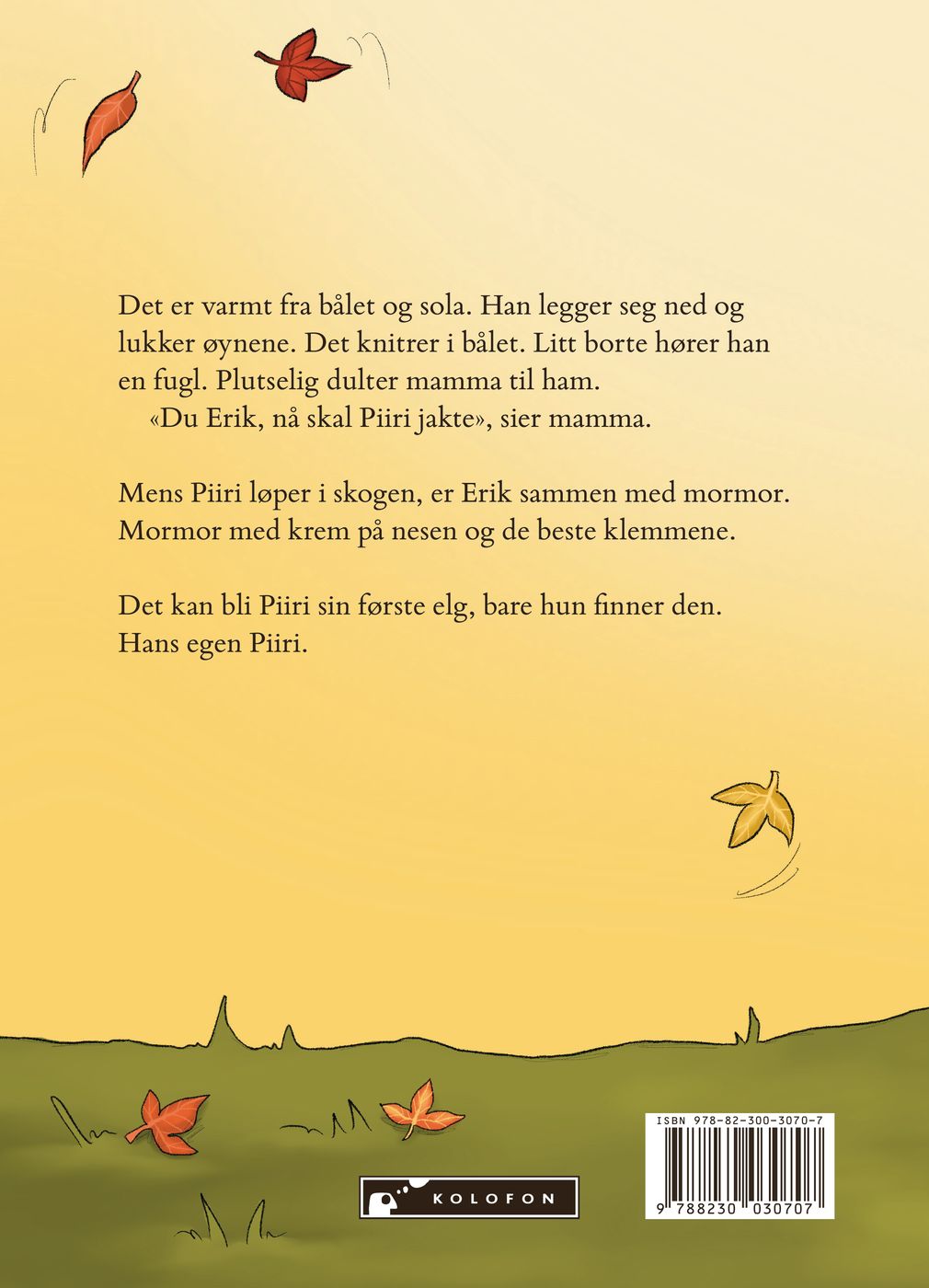 Erik og Piiri på elgjakt