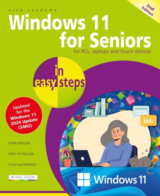Windows 11 for Seniors in easy steps - Updated 2025