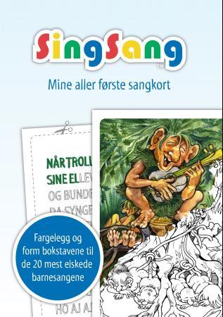 SingSang tegnebok - mine aller første sangkort : 20 sanger
