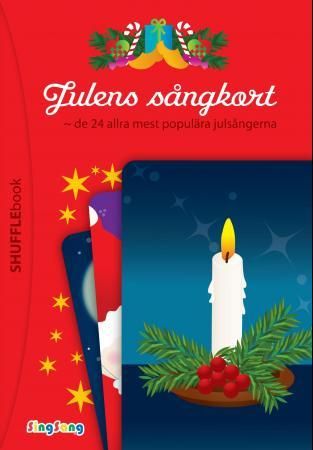SingSang - julens sångkort : de 24 allra mest populära julsångerna : shufflebook