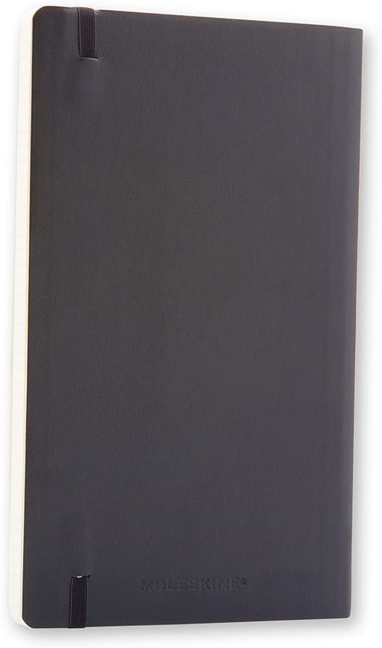 Moleskine Soft Large Squared Notebook Black