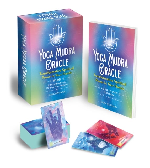 Yoga Mudra Oracle Book & Card Deck - Includes 44 cards and a 128-page book