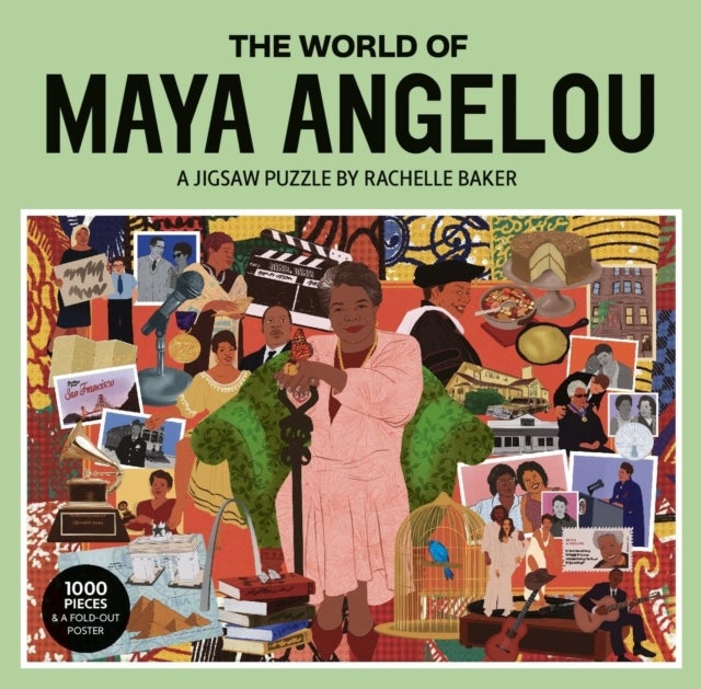 The World of Maya Angelou A 1000-piece Jigsaw Puzz