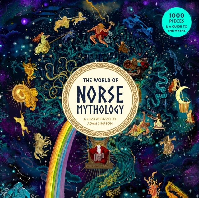 The World of Norse Mythology - A 1000-piece jigsaw puzzle by Adam Simpson