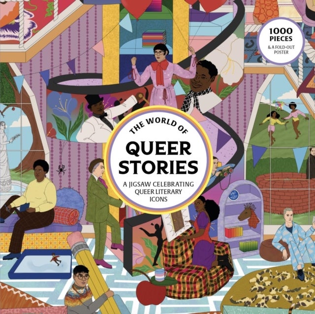 The World of Queer Stories - A 1000 piece jigsaw p