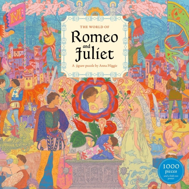 The World of Romeo and Juliet - A 1000-piece Shakespearean jigsaw puzzle by Anna Higgie