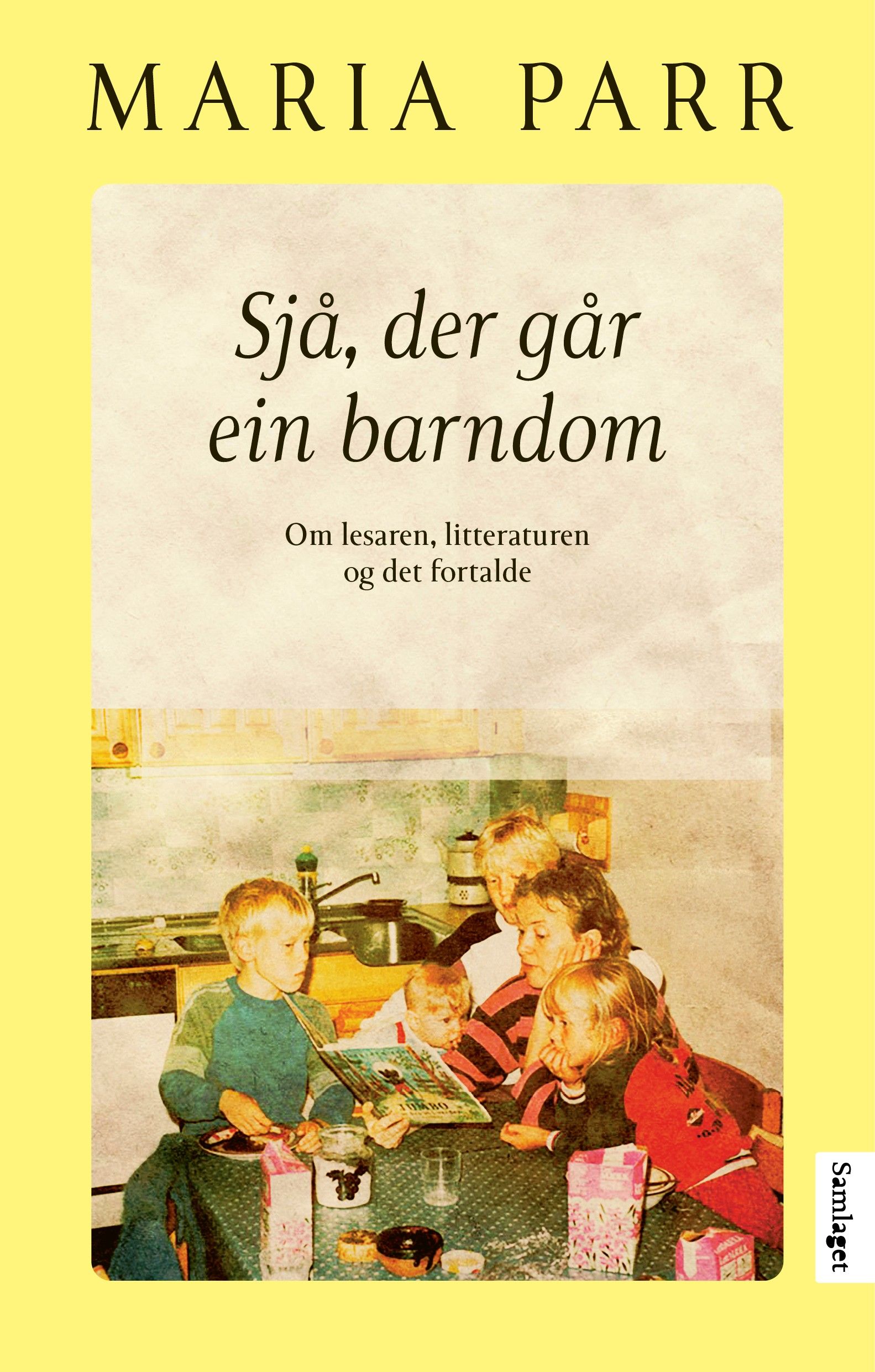 Sjå, der går ein barndom - om lesaren, litteraturen og det fortalde