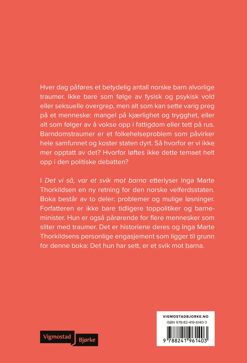 Det vi så, var et svik mot barna