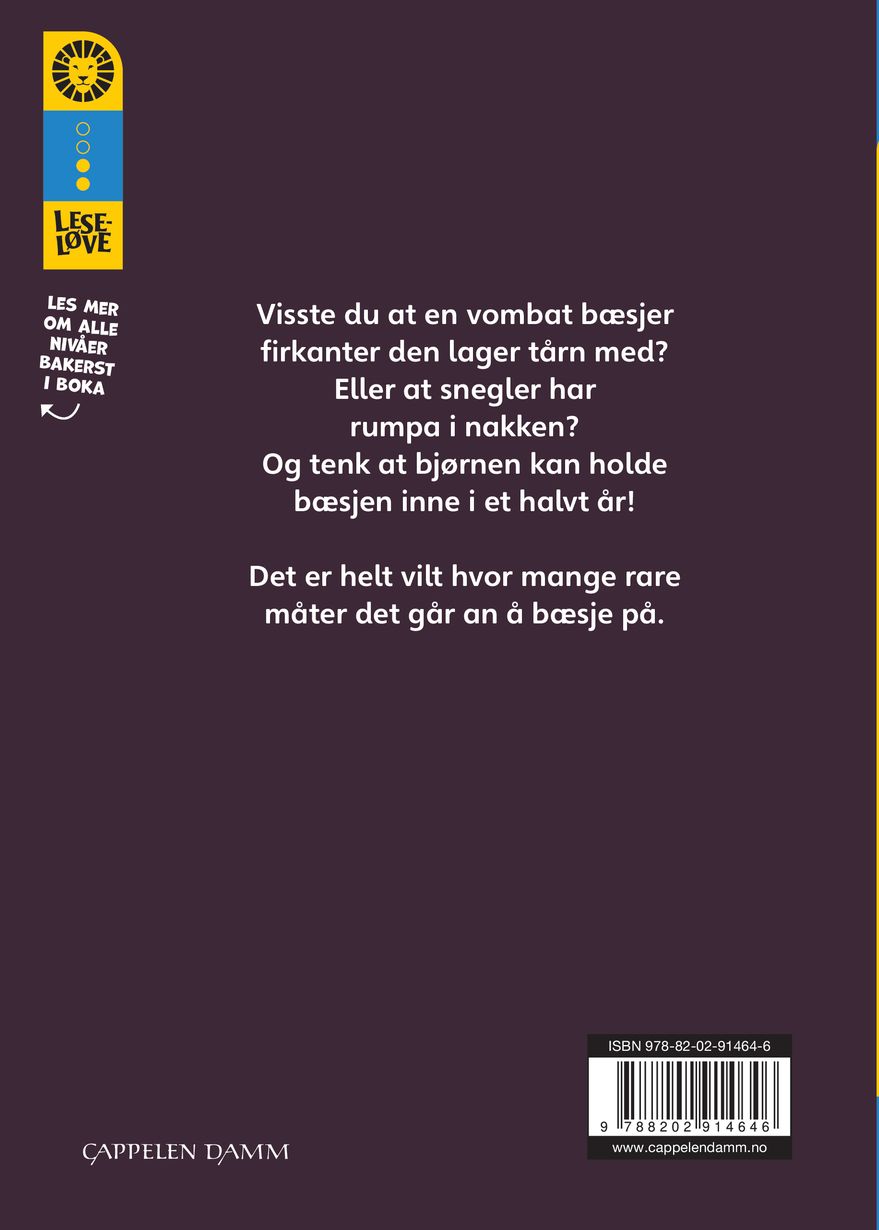 Alle må bæsje