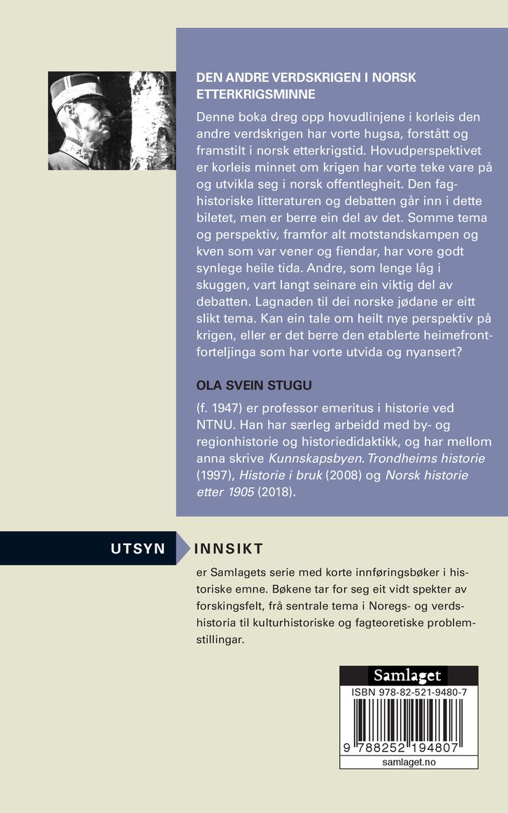 Den andre verdskrigen i norsk etterkrigsminne