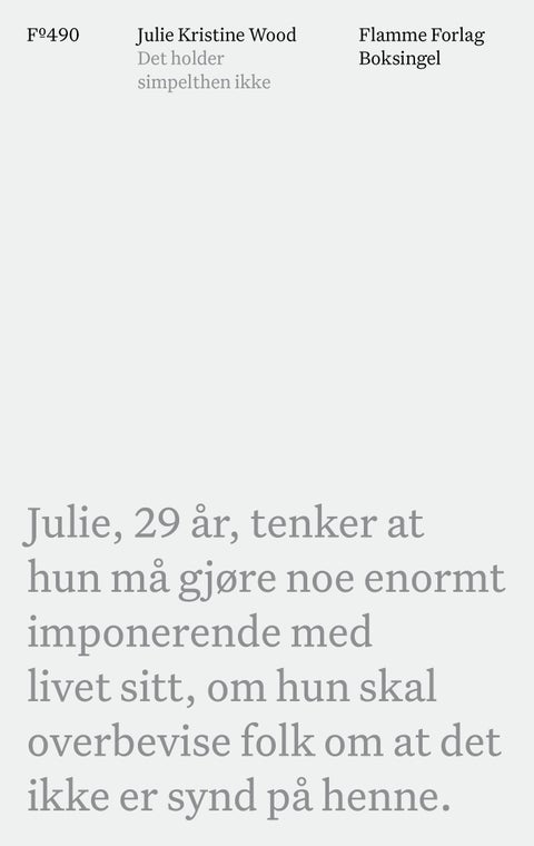 Det holder simpelthen ikke