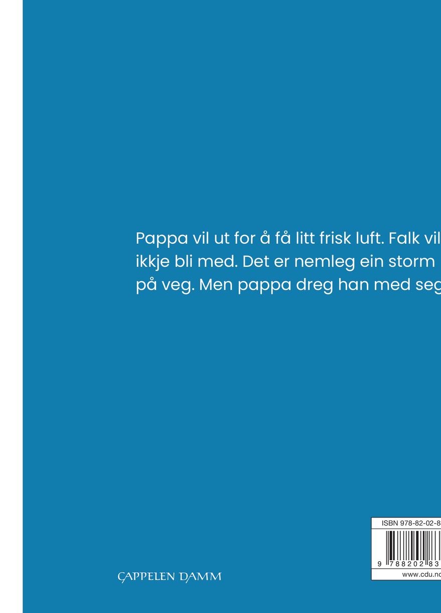 Falk blæs bort