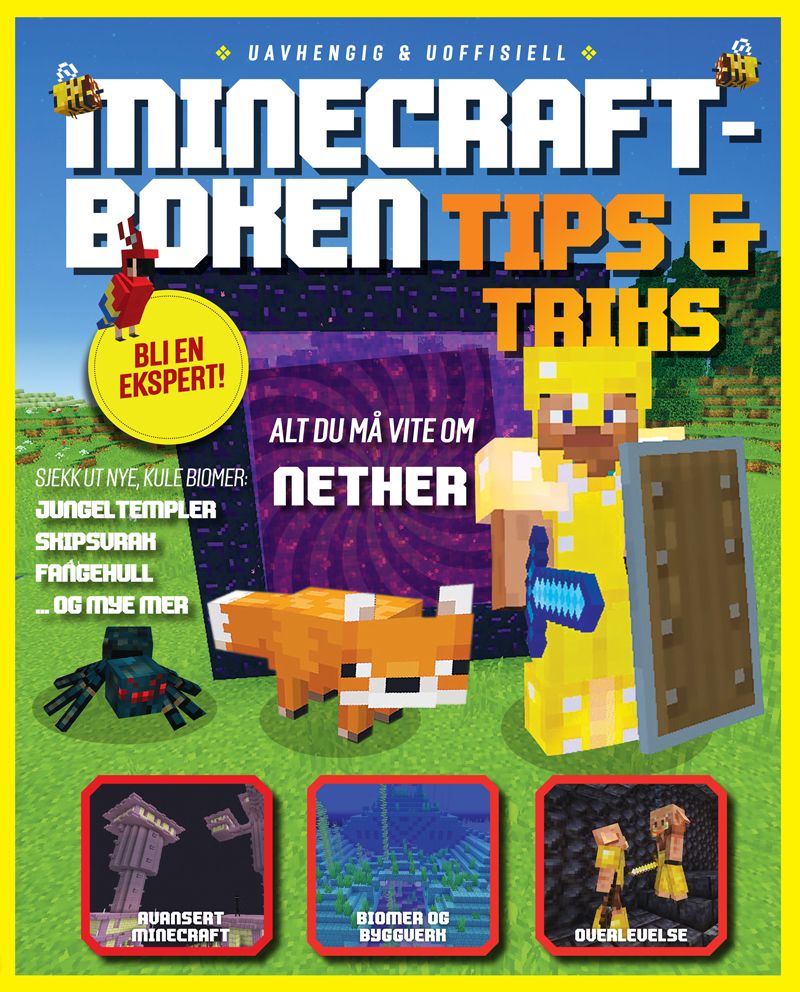 Minecraft-boken - tips & tricks