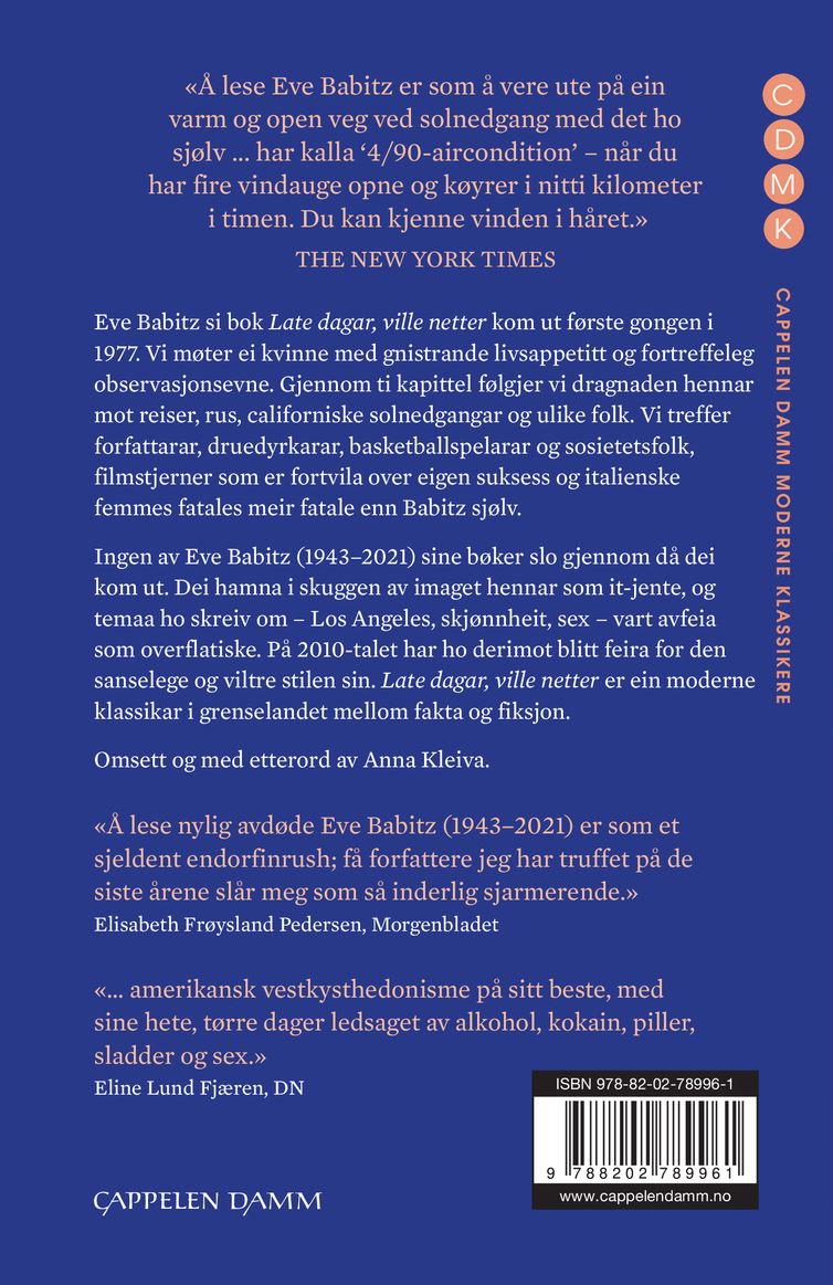 Late dagar, ville netter