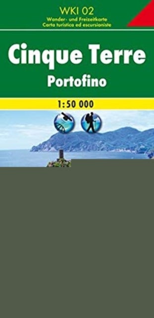 Cinque Terre - Portofino, Walking map 1:50.000, WKI 02