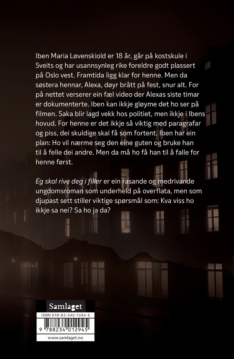 Eg skal rive deg i filler