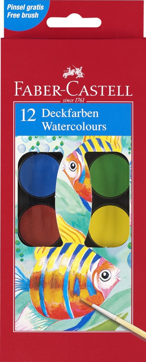 Maleskrin Faber 12 Farger