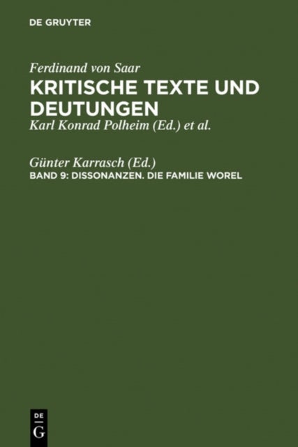 Dissonanzen. Die Familie Worel