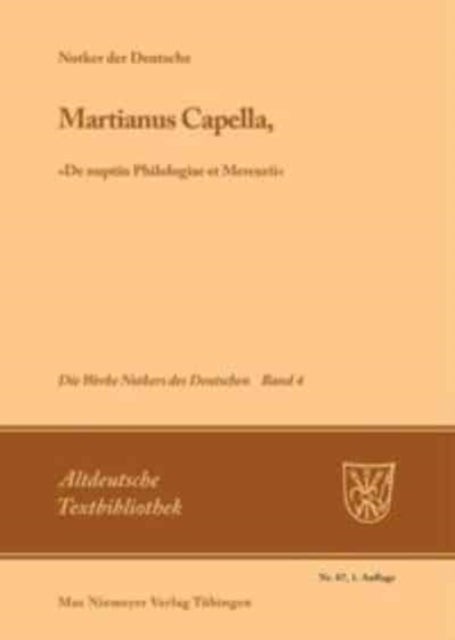 Martianus Capella, »De Nuptiis Philologiae Et Mercurii«