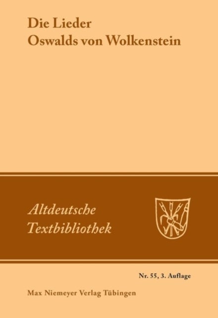 Die Lieder Oswalds Von Wolkenstein