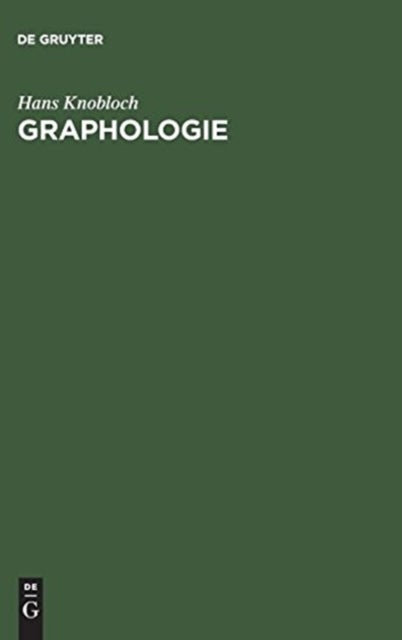 Graphologie - Exemplarische Einfuhrung