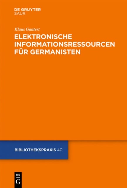 Elektronische Informationsressourcen fur Germanisten
