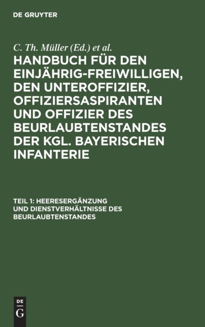Heereserganzung Und Dienstverhaltnisse Des Beurlaubtenstandes