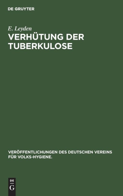 Verhutung der Tuberkulose