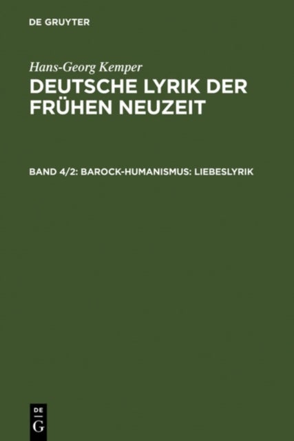 Barock-Humanismus - Liebeslyrik