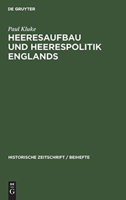 Heeresaufbau Und Heerespolitik Englands - Vom Burenkrieg Bis Zum Weltkrieg