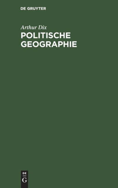 Politische Geographie - Weltpolitisches Handbuch