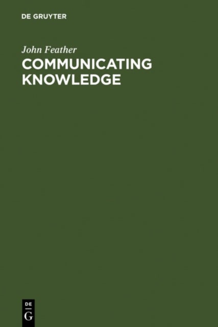Communicating Knowledge - Publishing in the 21st Century