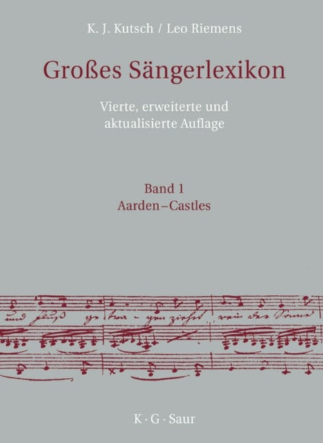 Großes Sangerlexikon
