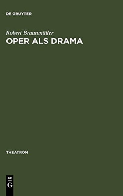 Oper ALS Drama - Das >Realistische Musiktheater