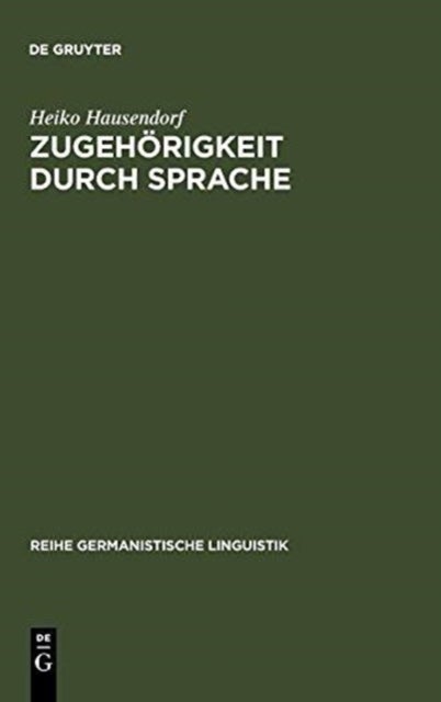 Zugehorigkeit durch Sprache