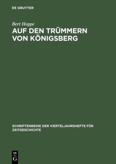 Auf den Trummern von Konigsberg